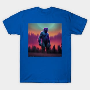 Dope Sasquatch in Nature T-Shirt